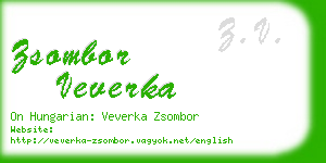 zsombor veverka business card